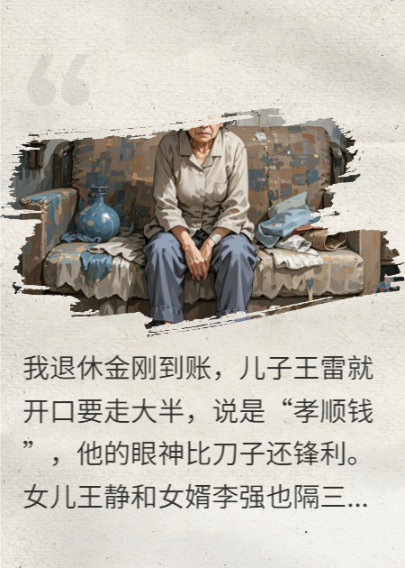 退休金刚到账，儿女来抢医保卡！
