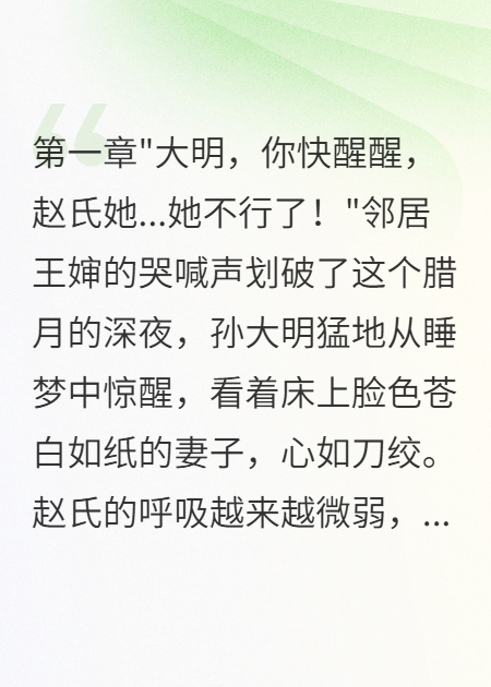 屠夫复活亡妻，竟是白狐报恩记