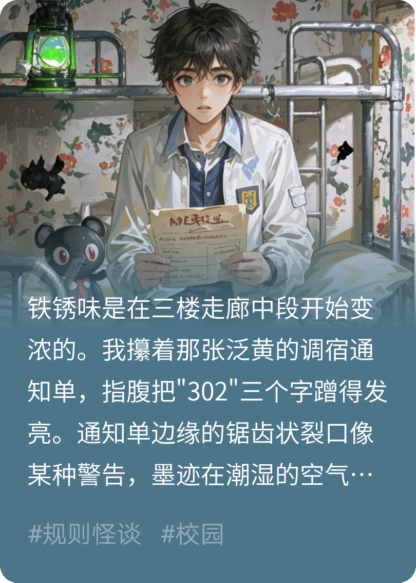 规则怪谈—302寝室的生存守则