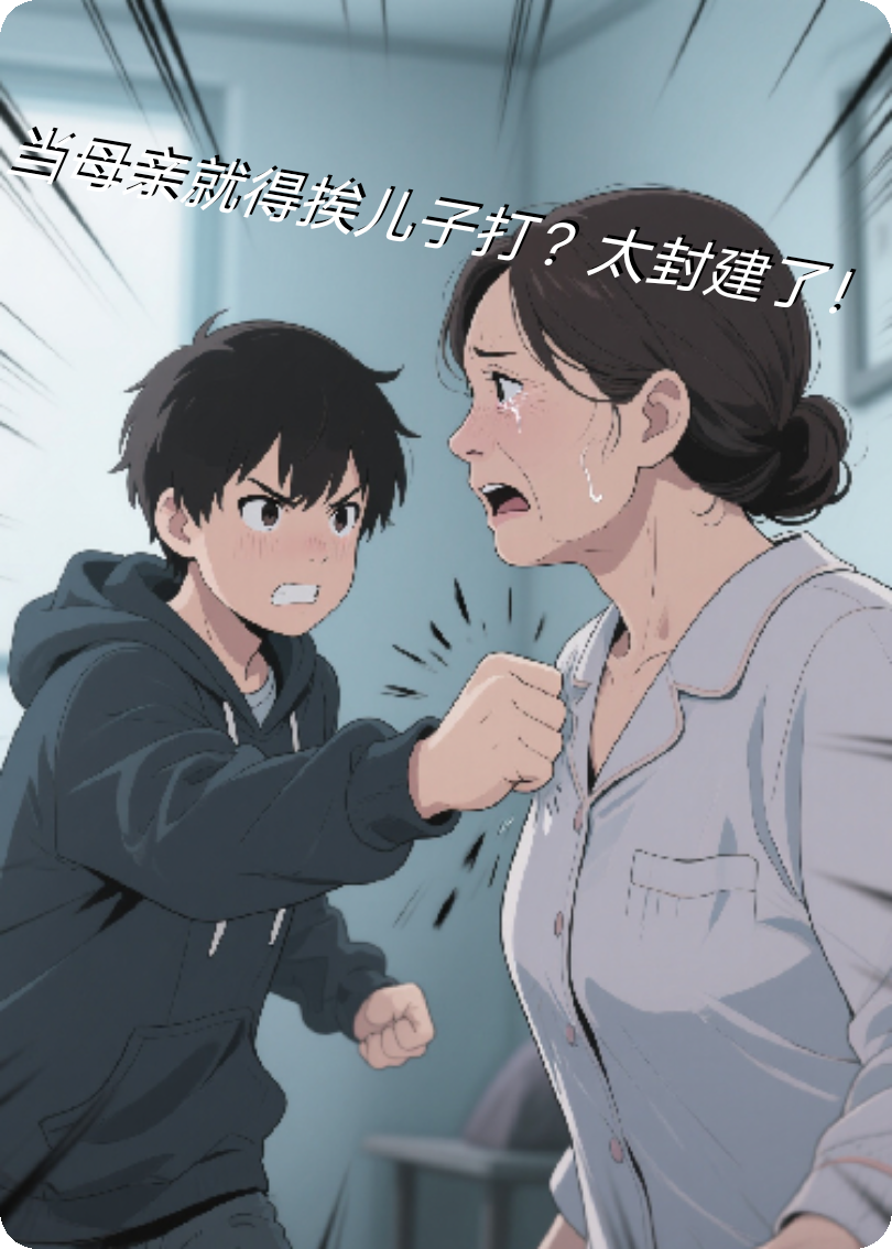 当母亲就得挨儿子打？太封建了！