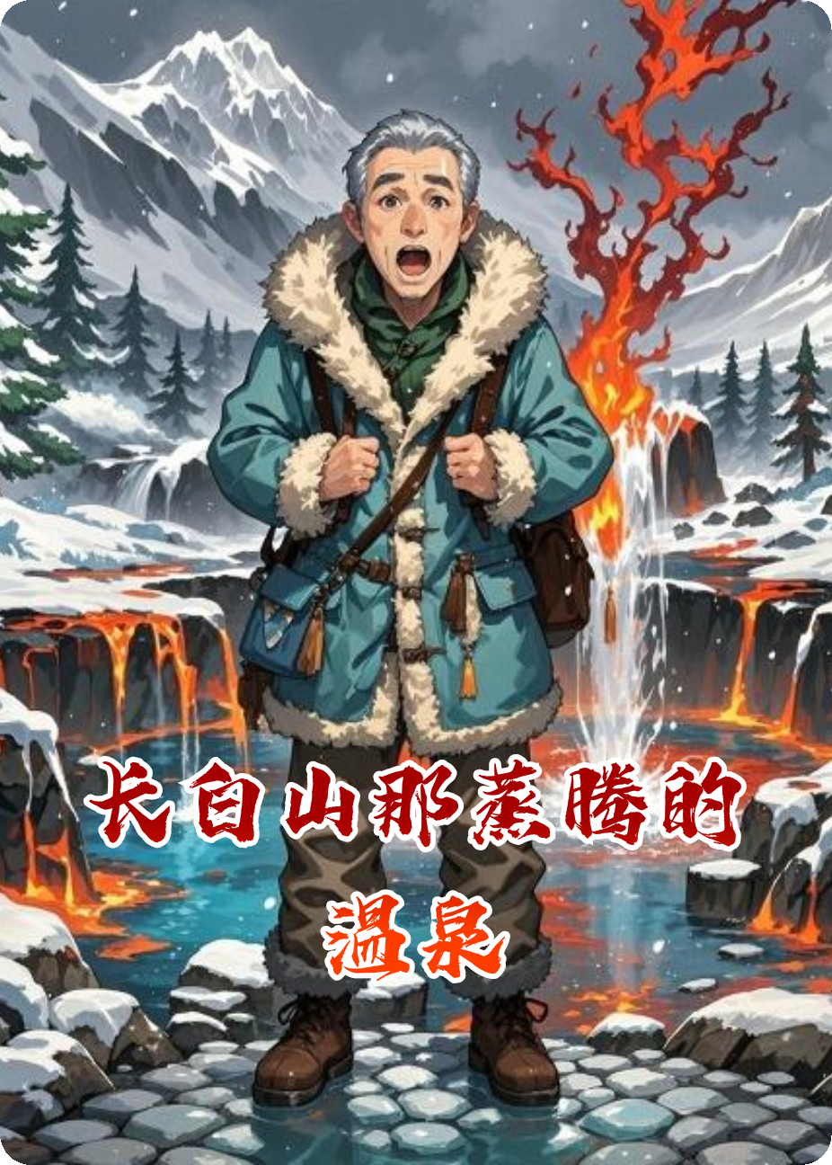 长白山那蒸腾的温泉