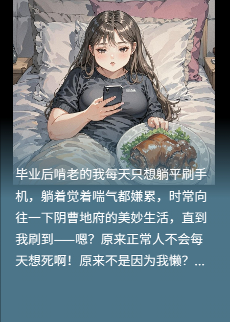 想死的我进入惊悚世界求生欲爆棚