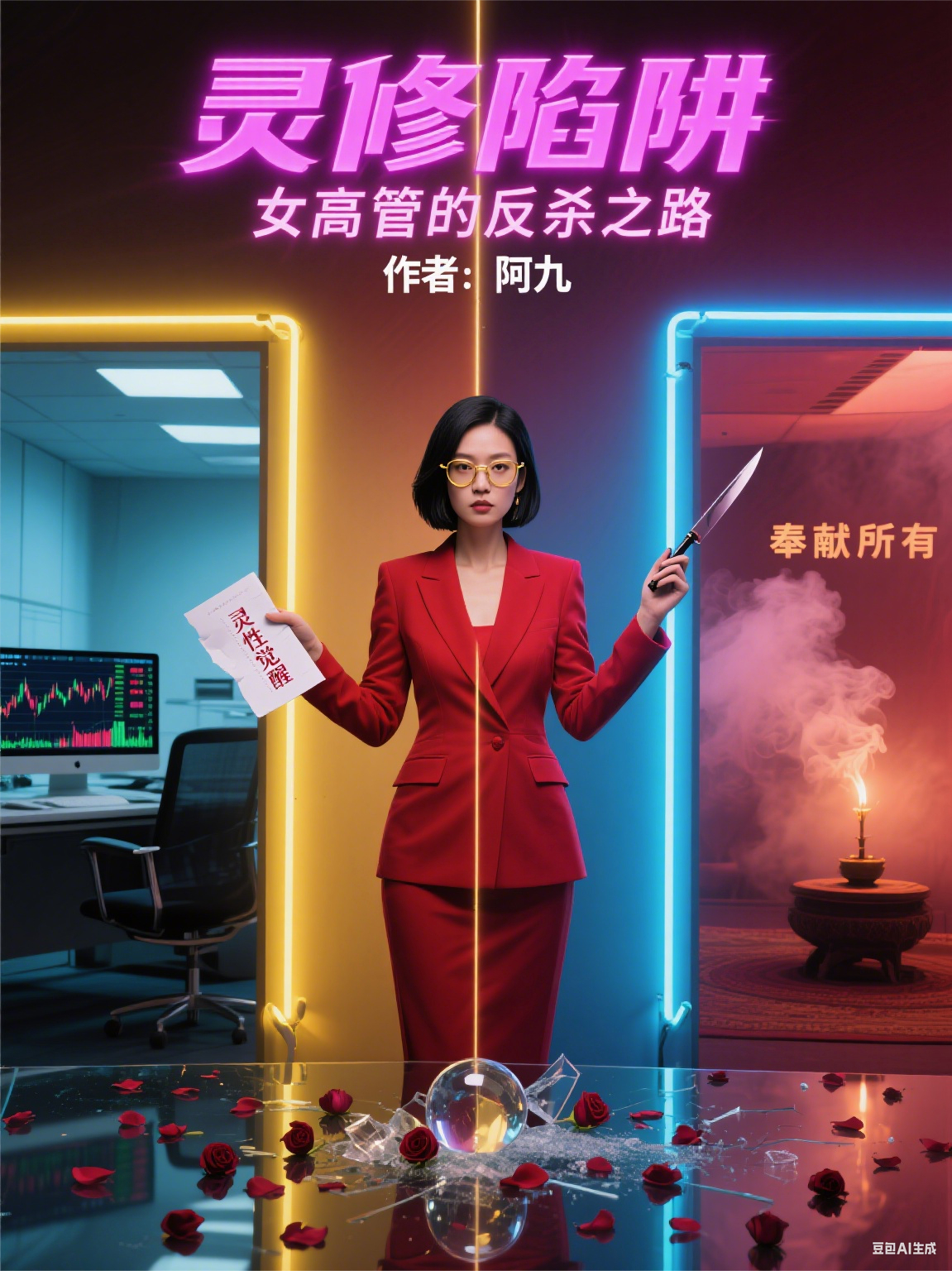 灵修陷阱，女高管的反杀之路