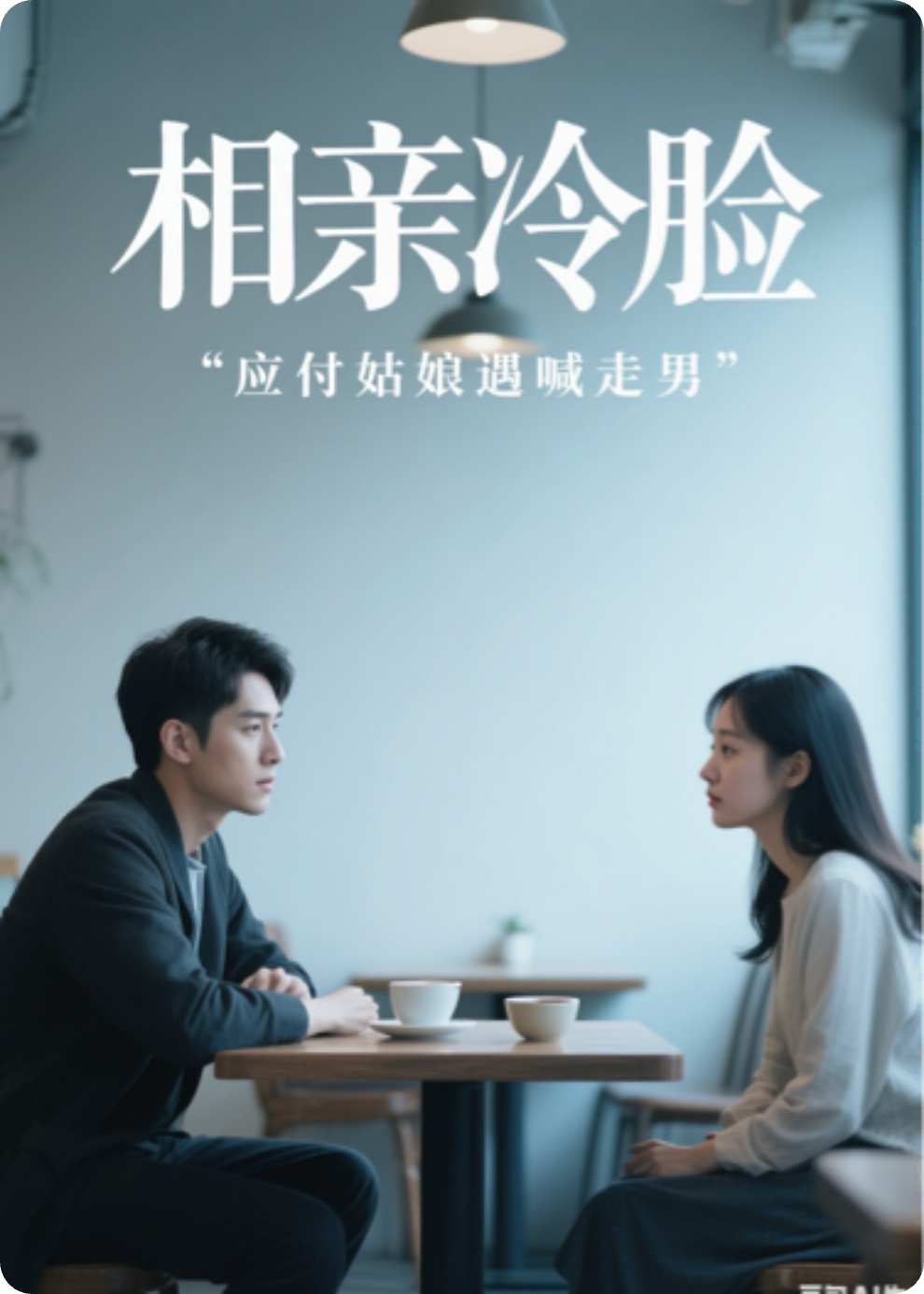 相亲冷脸：应付姑娘遇喊走男