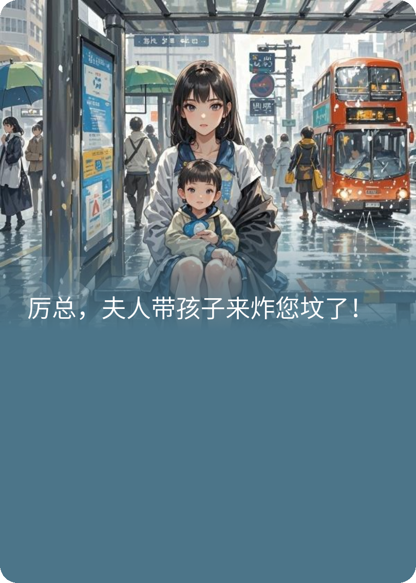 厉总，夫人带孩子来炸您坟了！
