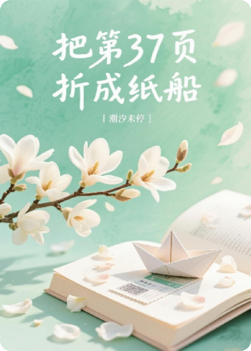 把第37页折成纸船