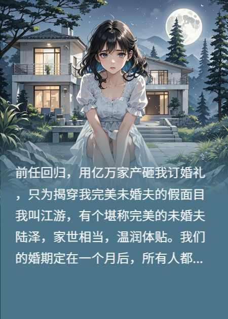 前任回归，用亿万家产砸我订婚礼