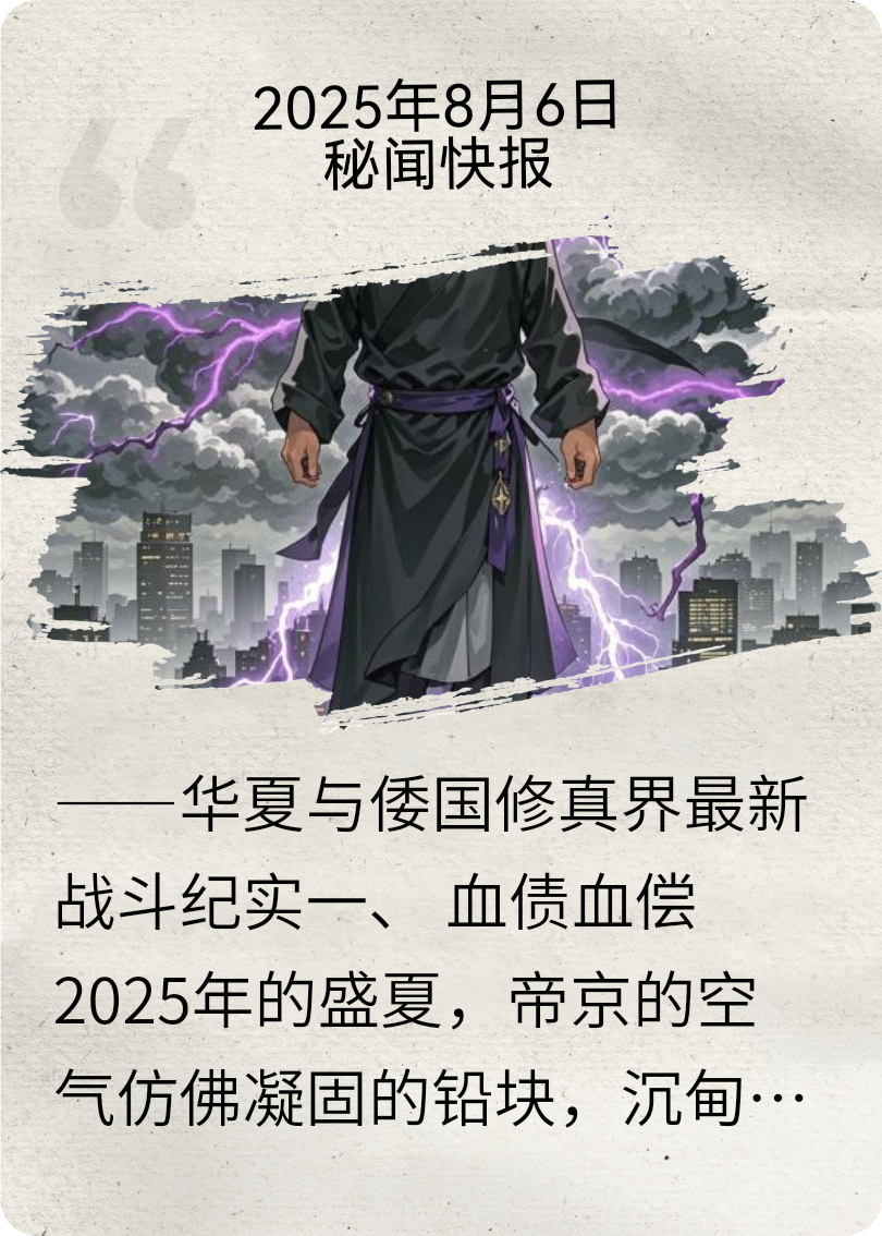 2025年8月6日秘闻