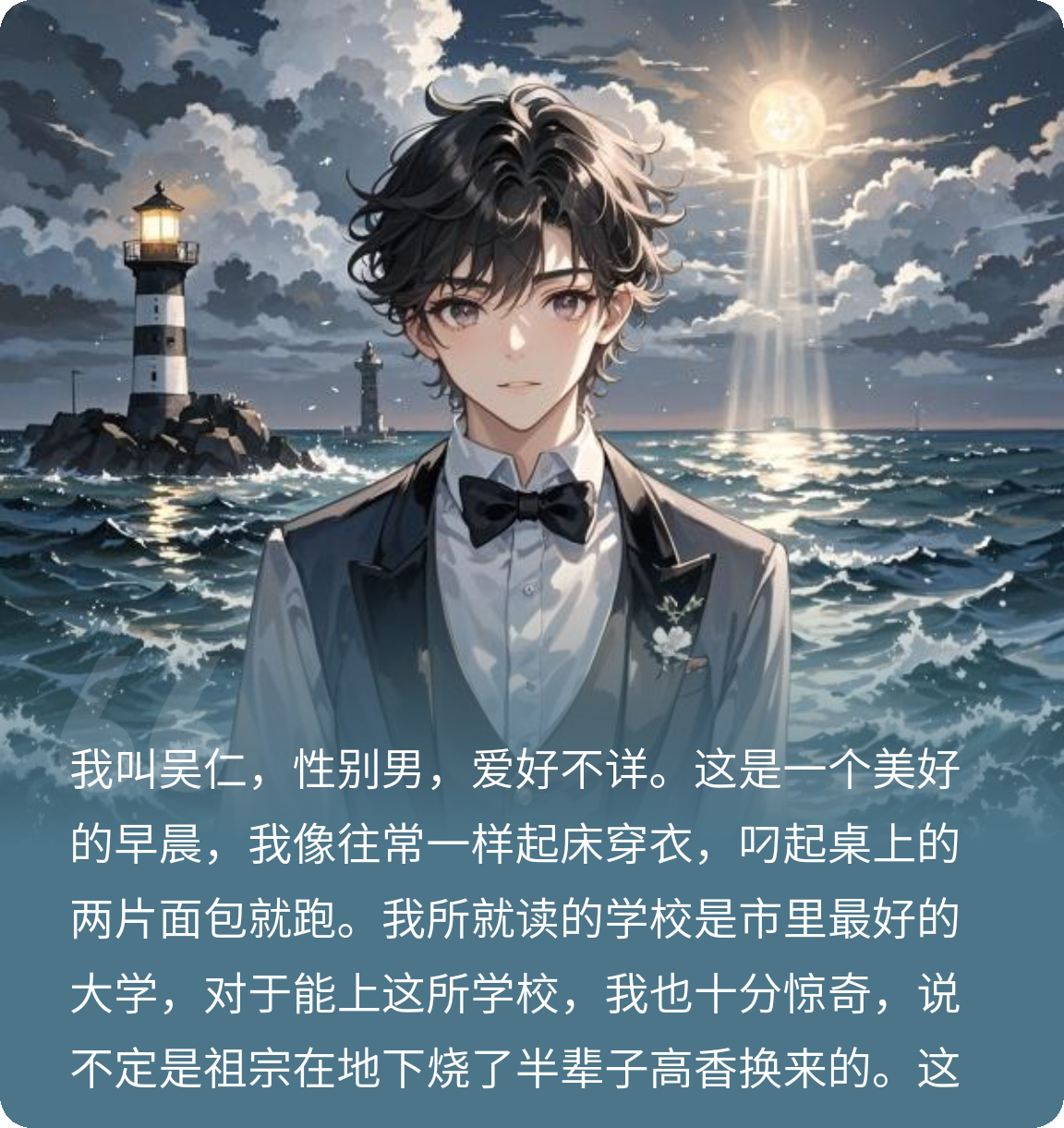 我叫吴仁，我是个精神病