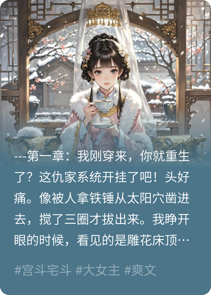 你重生？我穿越！这次女主是我