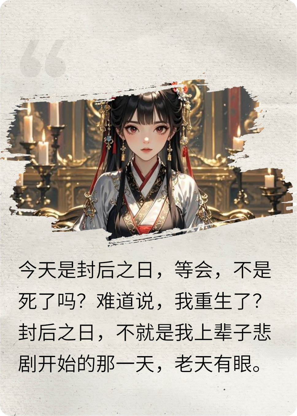 上届宫斗输家，重生心机：变成腹黑小娇娘