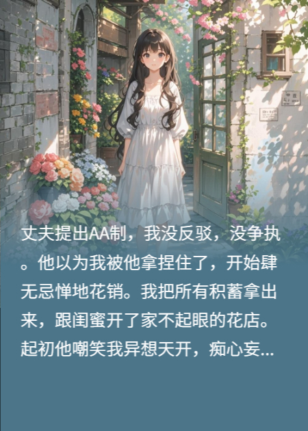 跟丈夫AA制后，我的豪车他的梦