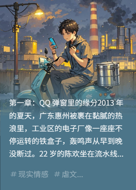 2013惠州往事之陈欢的遗憾与新生