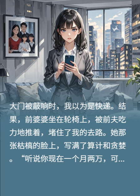 瘫痪前婆婆，逼我复婚续命