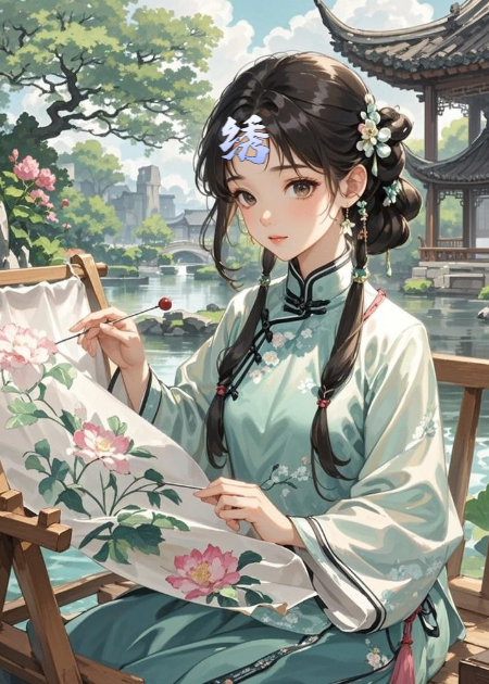 手工绣品与科技