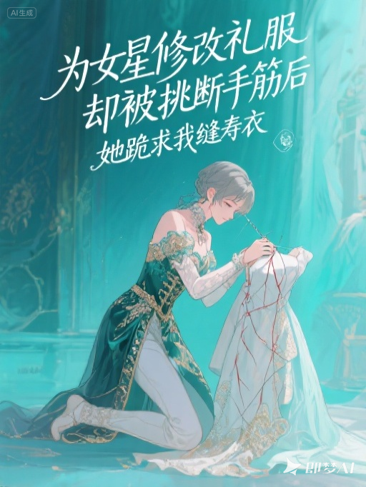 为女星修改礼服却被挑断手筋后，她跪求我缝寿衣