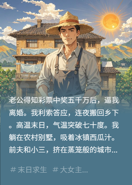 高温末世，我回农村享清凉