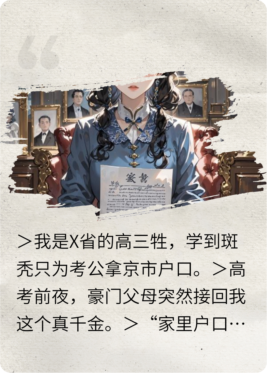 被豪门毁约后我精准引爆替考炸弹