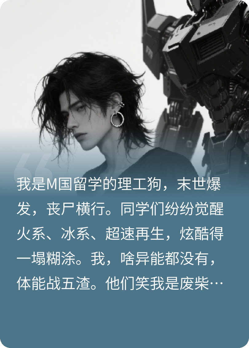 末世开局我手搓机甲，老外懵了