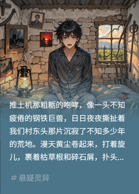 推土机下的孤坟