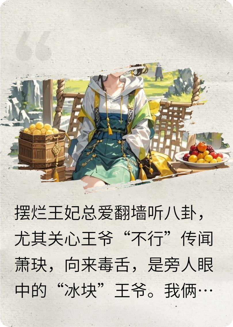 八卦王妃总想验证王爷到底行不行