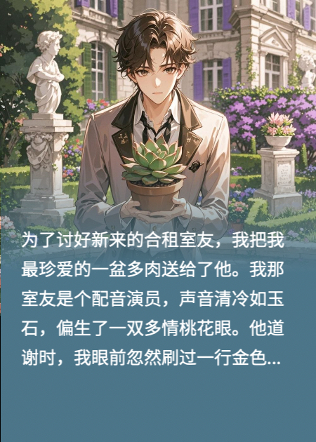 送室友的多肉绑定了我的珍珠泪腺