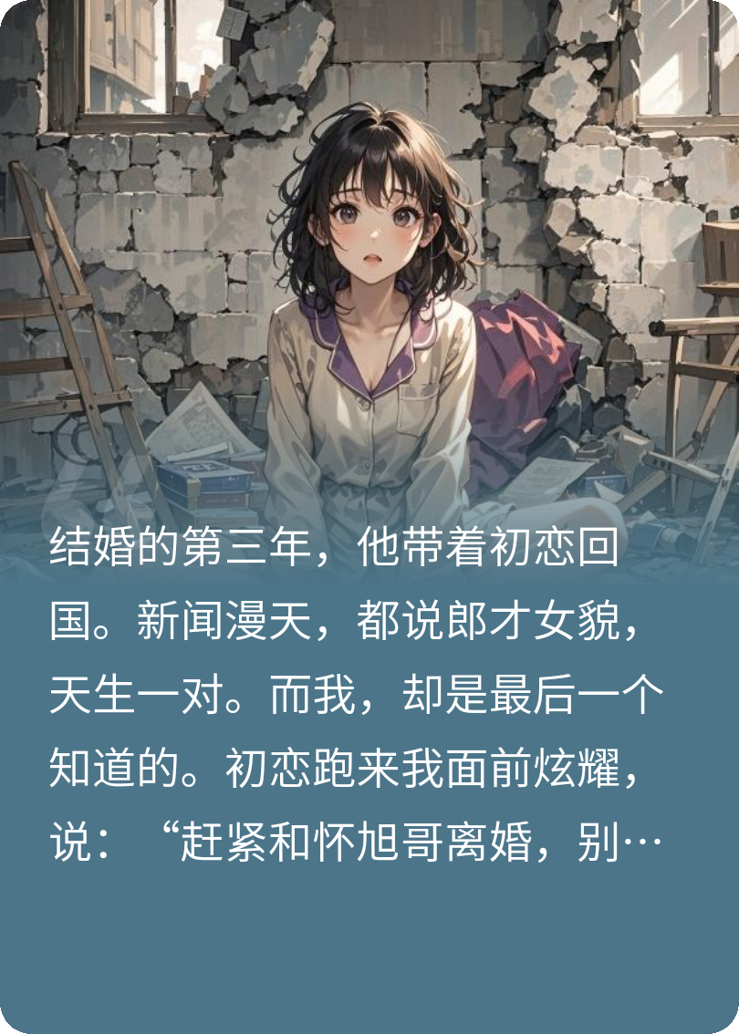 离婚后却说爱我，可笑
