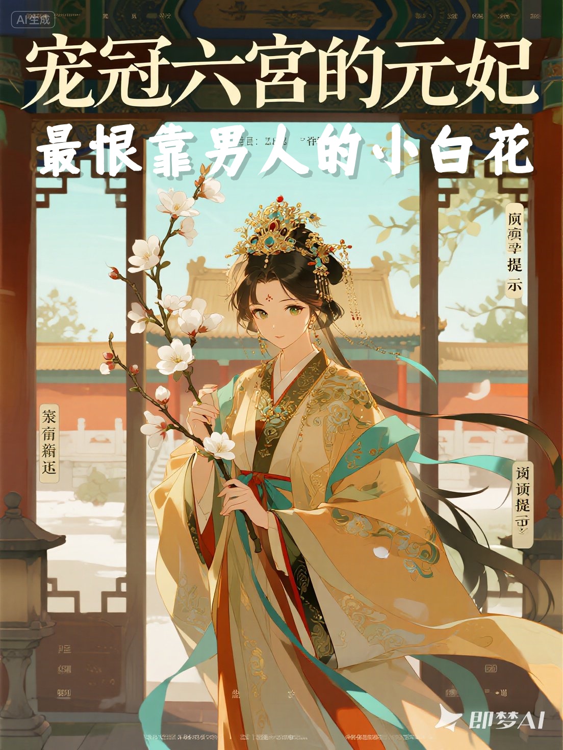 宠冠六宫的元妃，最恨靠男人的小白花