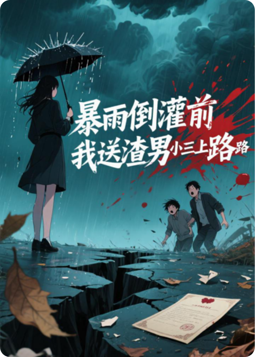 暴雨倒灌前，我送渣男小三上绝路