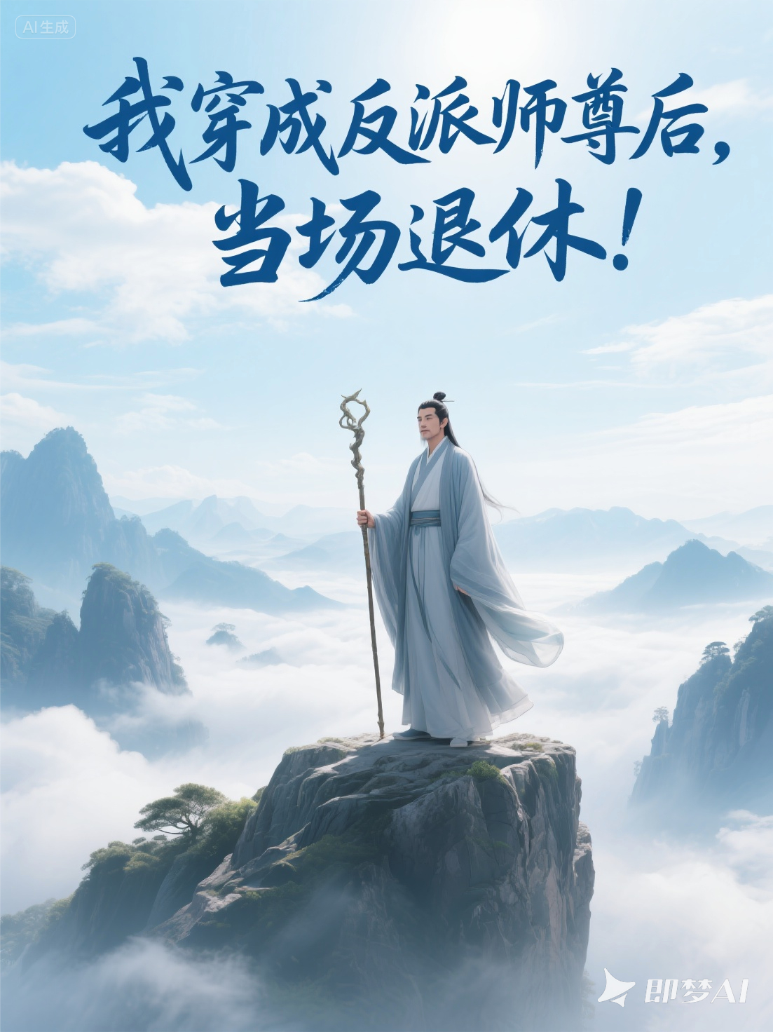 我穿成反派师尊后，当场退休！
