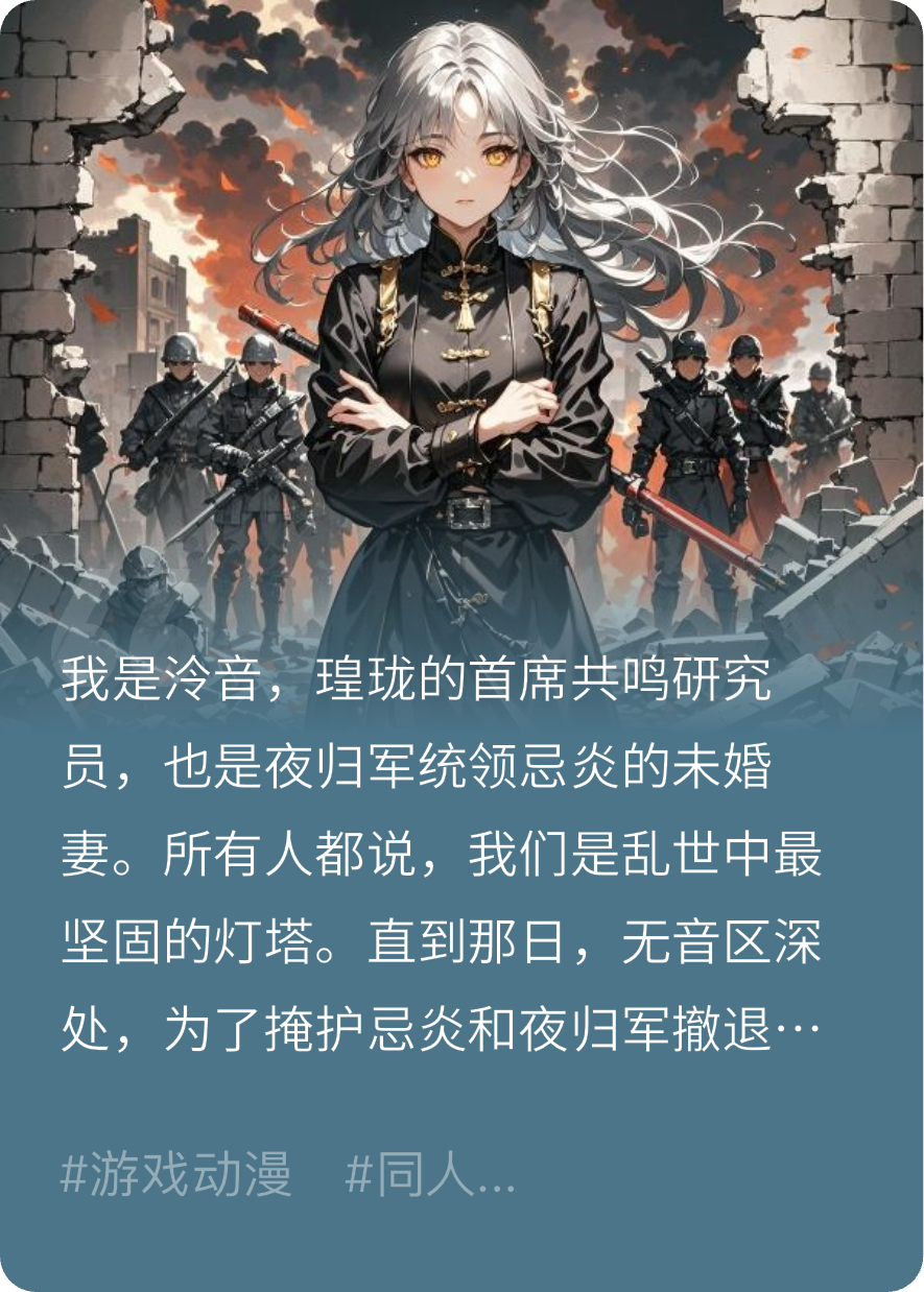 为救夫被哀鸣吞噬，他却要杀我
