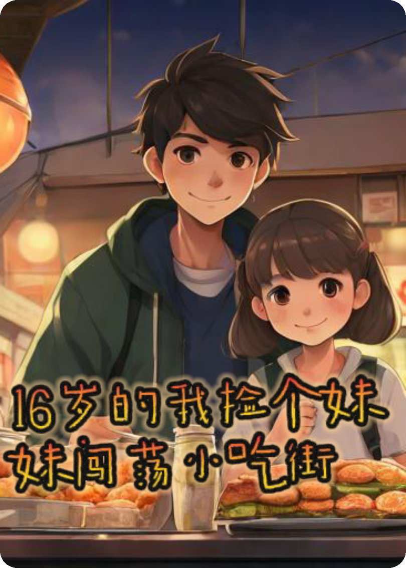 16岁的我捡个妹妹闯荡小吃街