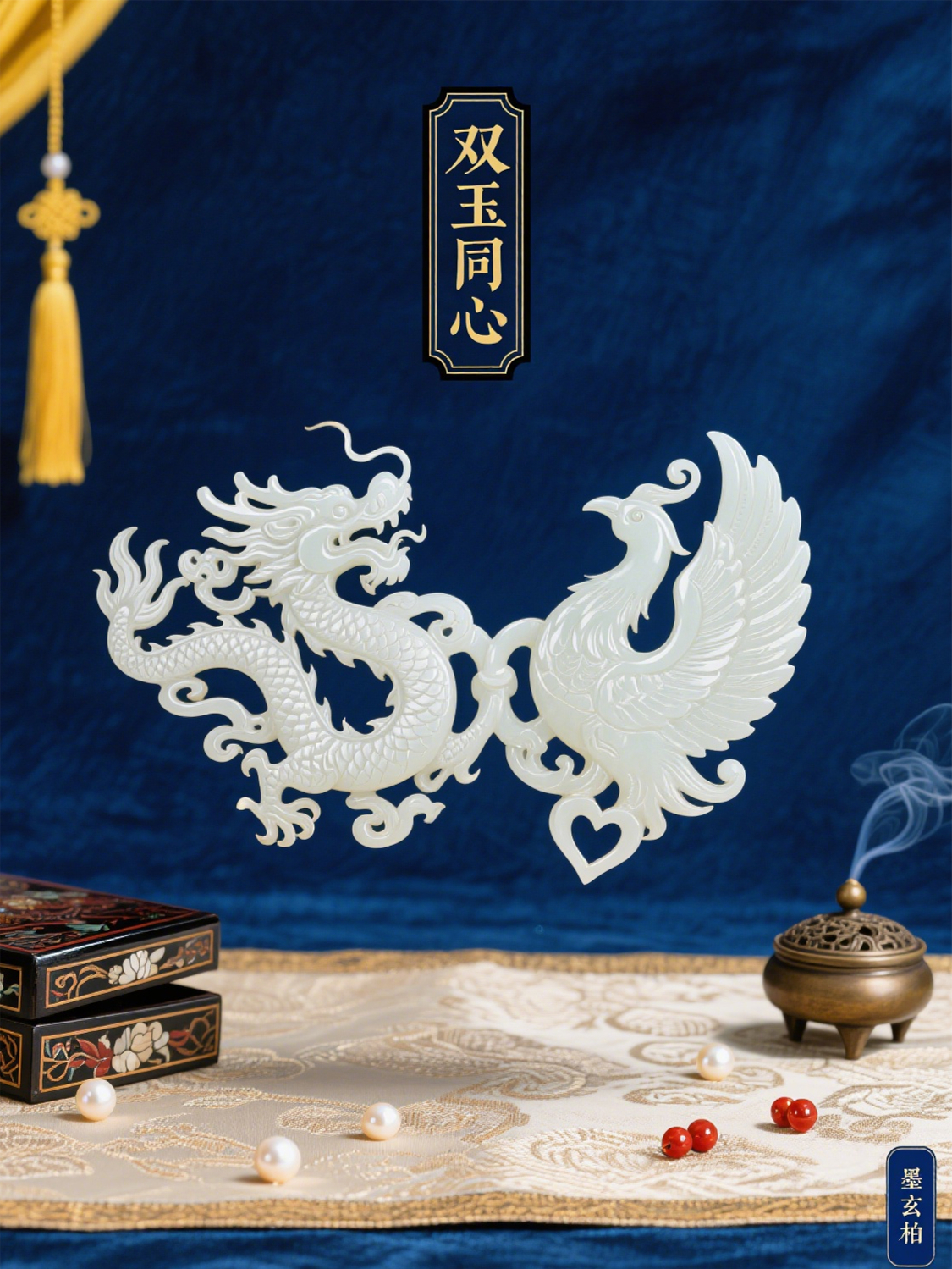 双玉同心
