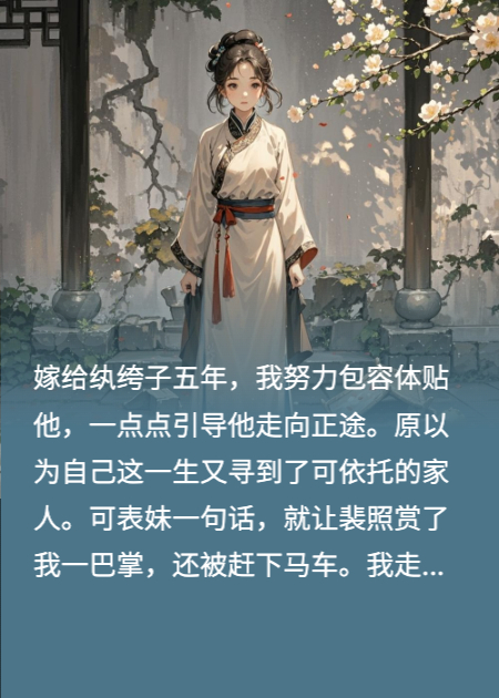 嫁给纨绔子五年，我决定和离