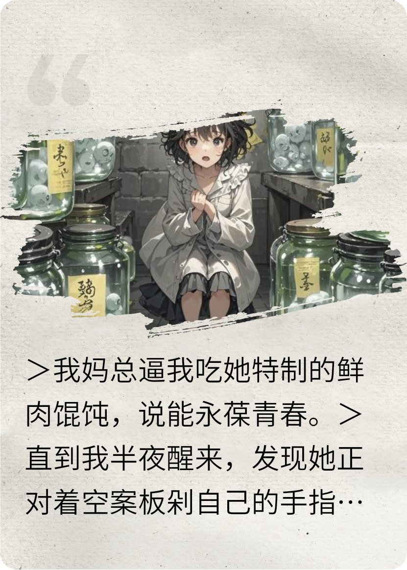 掐断氧气后，妈妈夸我乖