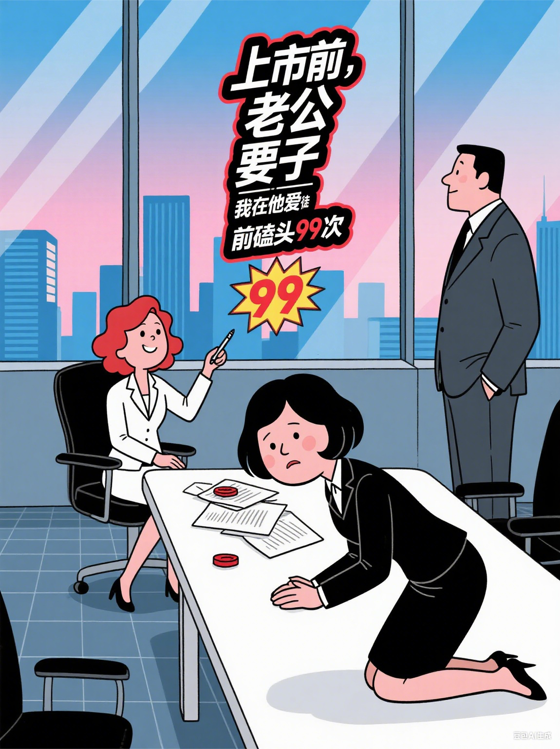 老公要丧子的我向他爱徒磕头99次