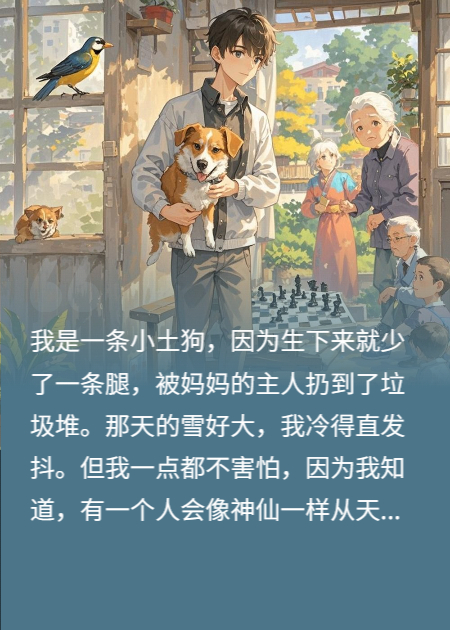 一只名叫三条的狗