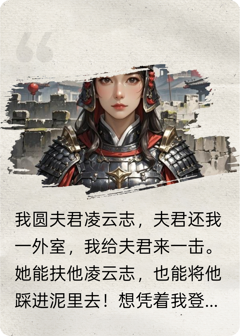 圆夫君凌云志,夫还我一外室。