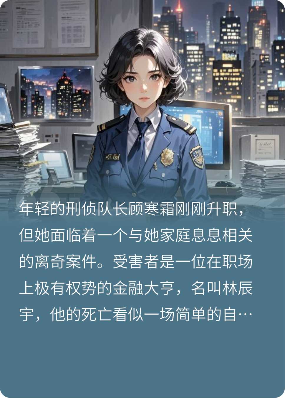 顾寒霜刚升职就遇到了林辰宇自杀