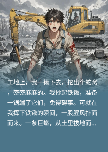 工地挖到蛇窝，深渊下的千年秘境