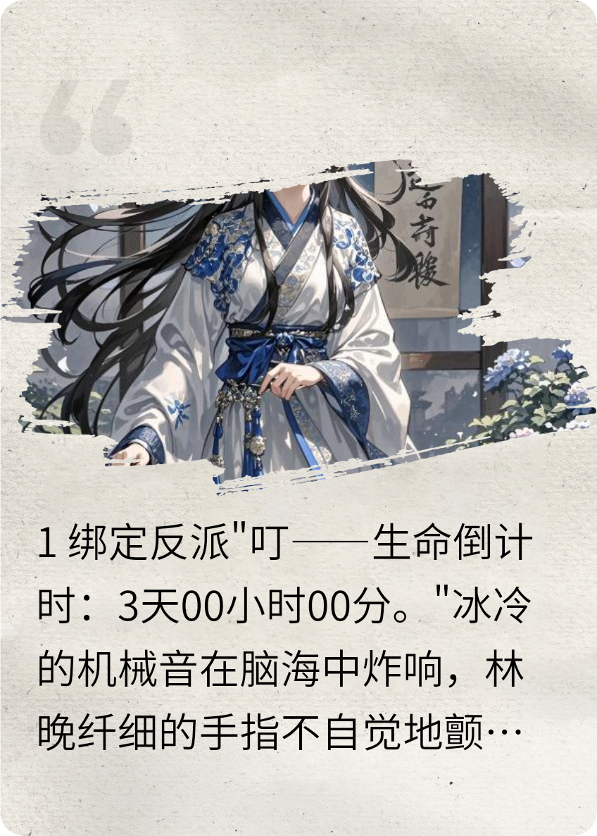 绑定反派后，开启超甜恋爱副本