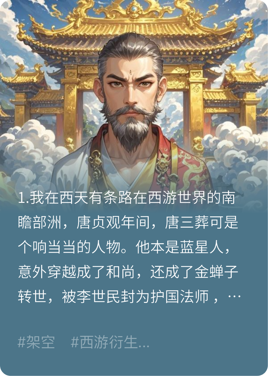 西游话事人：你葬哥