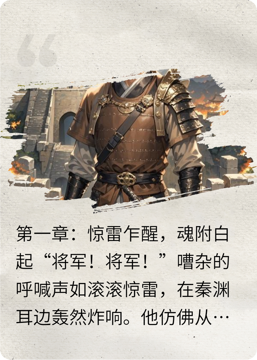 重生武安侯：秦世风云再起