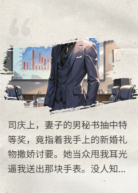 年会上，妻子为男秘书抢走我手表