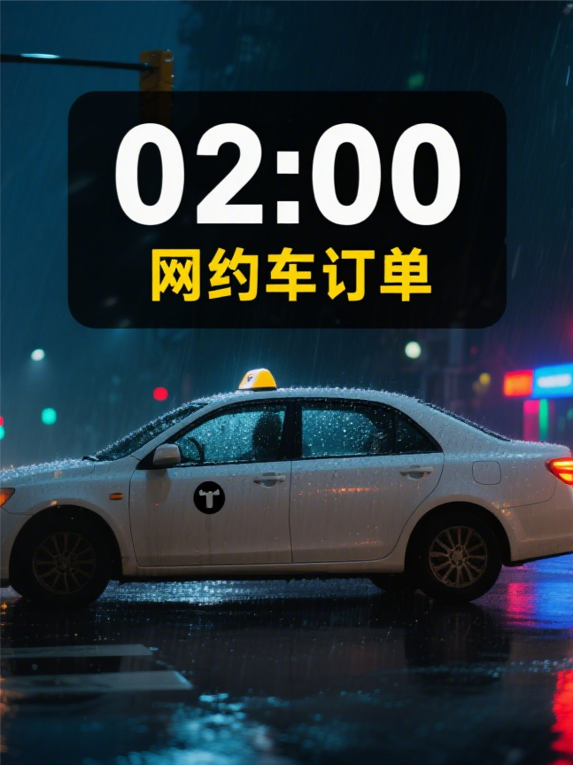 凌晨2点网约车的订单