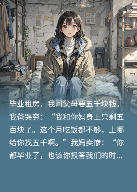 五千房租没有，儿子炒股扔五万二