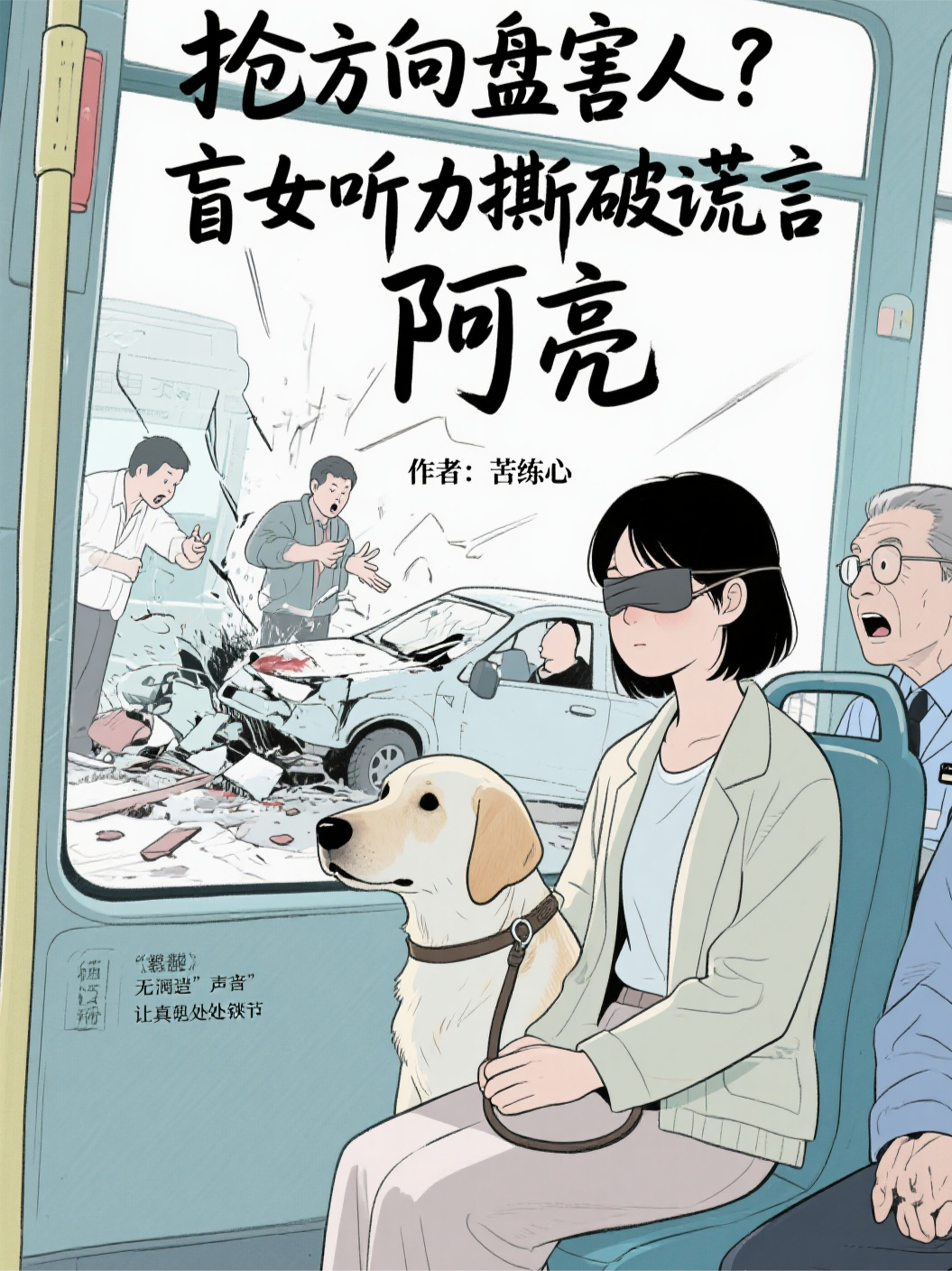 抢方向盘害人？盲女听力撕破谎言