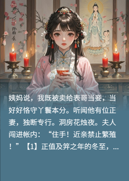 正值及笄之年的冬至，我成亲了，不料他有正妻