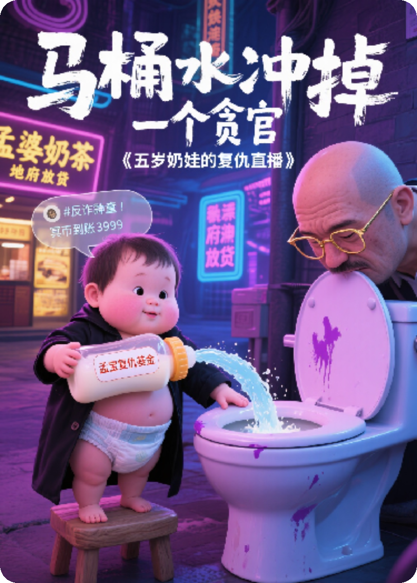 马桶水冲掉一个贪官