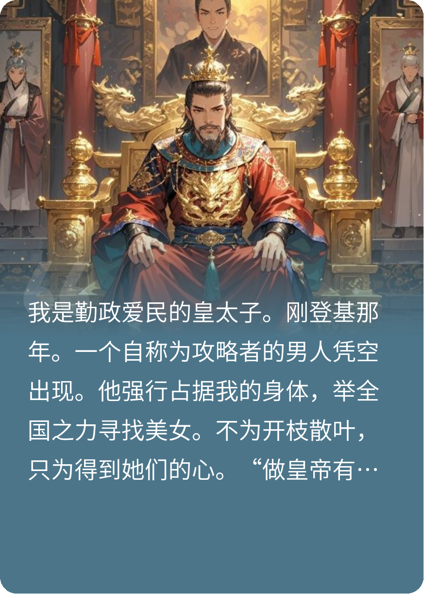 我是皇帝，攻略者让我做舔狗？